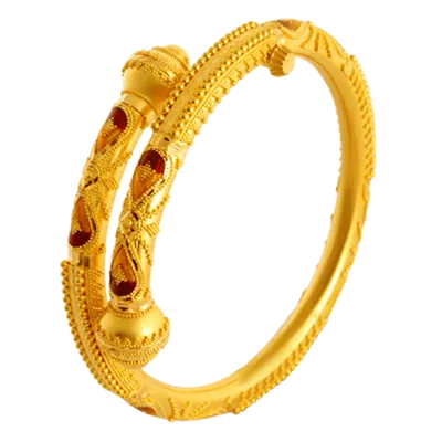 Designer Bangles in 916 hallmarked gold